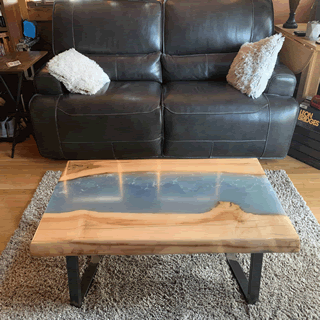 Custom Live Edge Tables